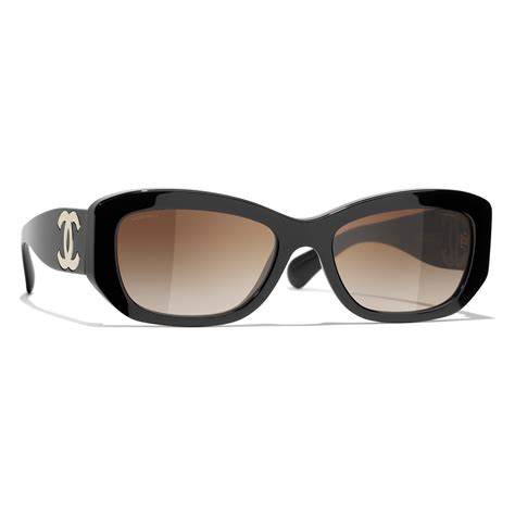 chanel rimless gradient glasses|CHANEL 5493 Rectangle Sunglasses .